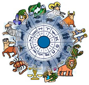 zodiac signs - there are 12 zodiac signs in all....u can predict ur future,personality etc in relation to your sign.