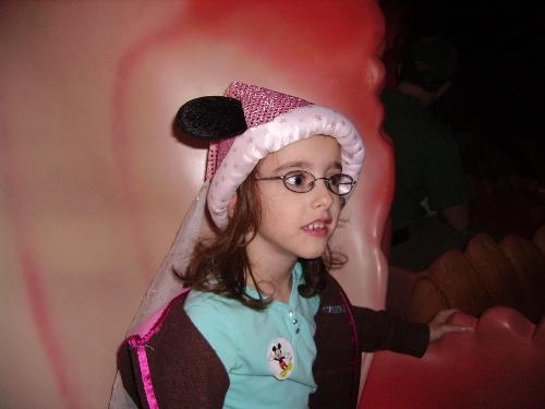 nemo ride - my daughter on the nemo ride at disney