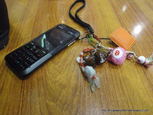 nokia 5310 express music with phone charms - nokia 5310 express music with multiple phone charms