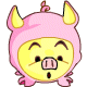 Snorkle - Why not adopt this cute baby piggy today? But beware, it eats a lot of food. What a pig!