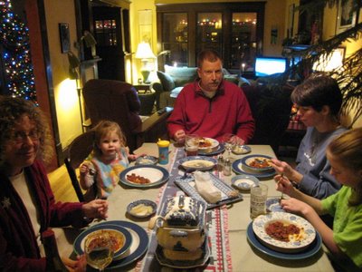 Dinner with the family - Dinner is probably the easiest way of a famliy gathering....u can keep an eye on ur childs nutrition ,listen to his thoughts & problems & give advices. Besides it keeps the family bond strong.