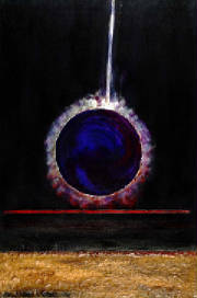 inspiration - Painting of Inspiration in life. The 7th Chakra