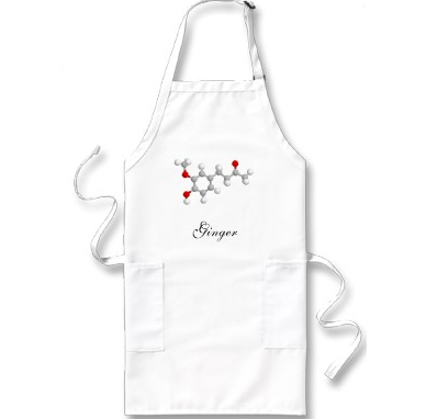 Ginger apron - Cool apron that I bought from zazzle.com