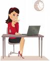 hangout on the net - spending time in front of the computer