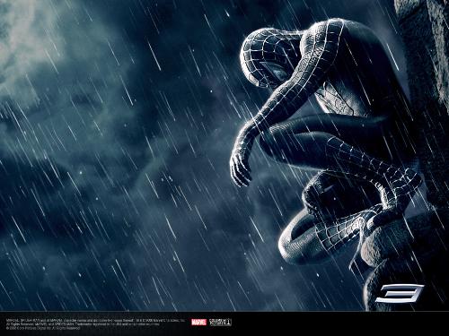 spiderman 3 - black spiderman