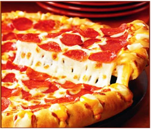 yummy pizza! - yummy pizza with tomato sauce and lots of cheese