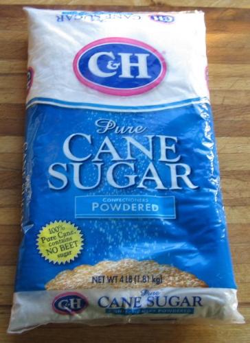 no sugar - this is a pic of sugar