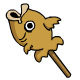 Chocolate Coated Fish Pop - Chocolate coated trout frozen fish pop. Sticks to your tongue.