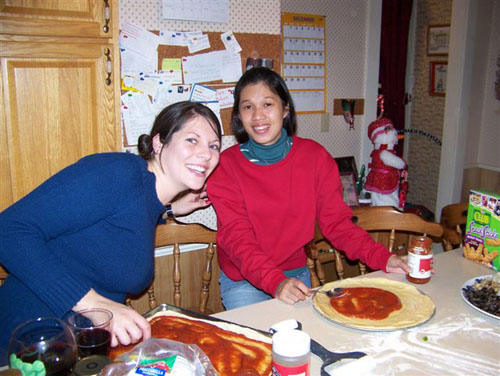 My First Pizza -  I make this first pizza last Christmas with Debra. I really enjoy this one so much.