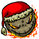 Seasonal Evil Coconut - This hideous totem was a prize given out by the advent calendar in year 6.