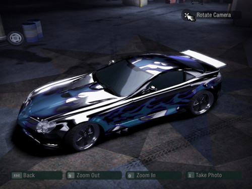 nfs undercover - a car from game nfs undercover