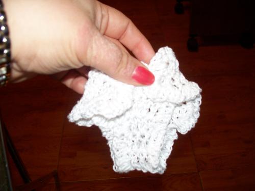 Diaper for doll - crocheted
