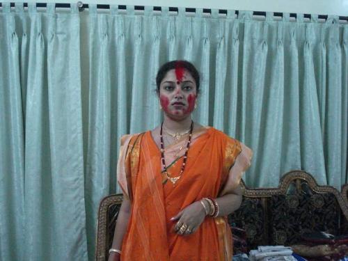 beautiful bride.. - colors ... of holi..