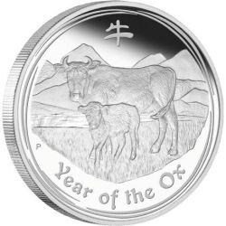 Feng shui - Year_of_the_Ox_2009_Silver_Australian_Lunar_Coin