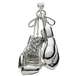 Boxing Gloves (WhiteTrashCharm.com) - Boxing glove charm