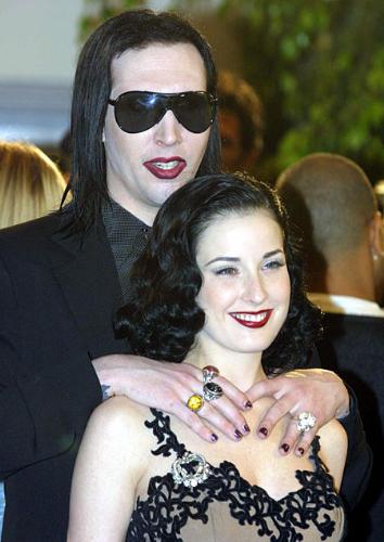 Marilyn with Dita - Another odd couple.