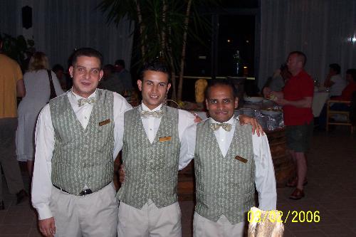 The Best Waiters In The World - Salah,Islam & Fathy will make your stay at the Conrad the best ever! You will be made to feel like family and welcomed as such every time you see them.