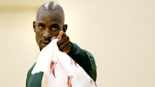 kg - No one stays more focused then KG during the season