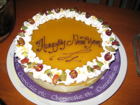 cheesecake - mango cheesecake