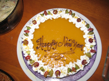 cheesecake - mango