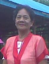 it's my mom - my mom is a retired teacher..she's already 62 years old but she still look young and active...