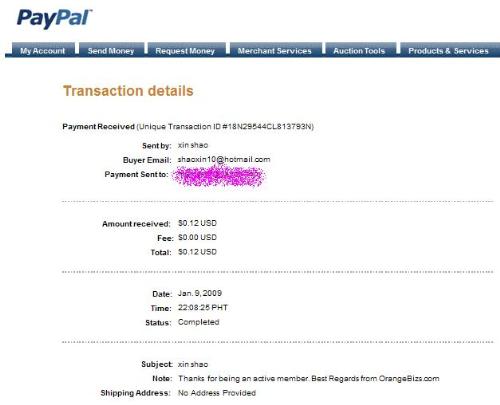 my first payout - I requested yesterday and now it is credited to my account.