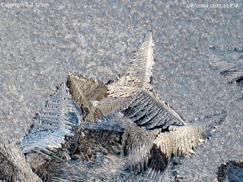 Crystals - This looks like a pile of discarded real Christmas trees to me. Crystals - This looks like a pile of discarded real Christmas trees to me.