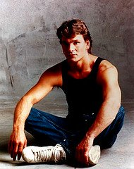 Patrick Swayze - Patrick Swayze in his younger, healthier days.