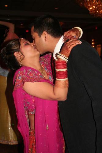sweet kiss... - happy woman..