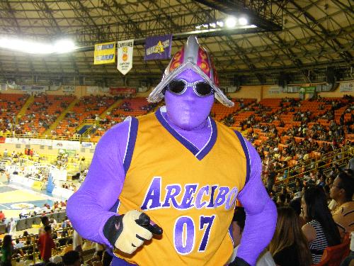 basketball mascot - This is the oficcial mascot of a basketball team in Puerto Rico. The Arecibo captains.