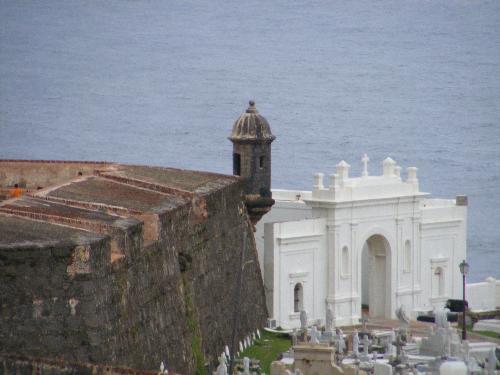 Fortress in Puerto Rico - This is part of el Morro castle, unesco world heritage