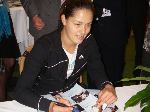 ana ivanovic... - ana ivanovic from serbia is one of the top players in world tennis today..in few years from now she would become the world no.1
