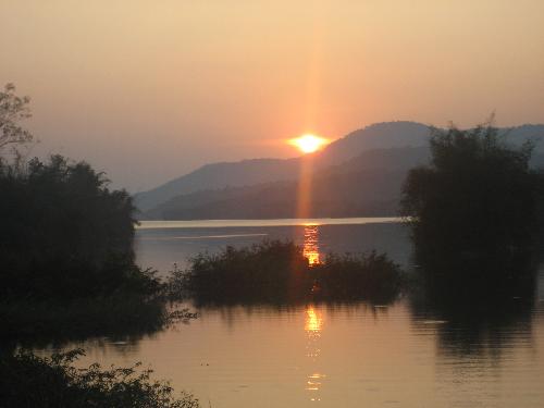 Sunset In the Western Ghats - Beautiful Sunset spotted on the catchment regions of a dam