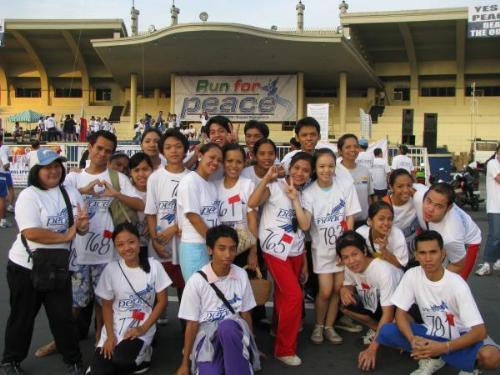 run for peace - connest sa for a cause .............of ........poverty people like me....