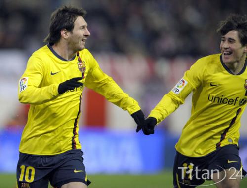 Messi and Barcelona - Messi got a hat-trick
