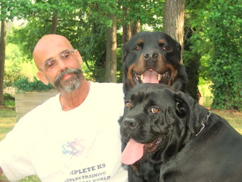 Ike& Gerda - My Rott Ike and my Cane Corso Gerda