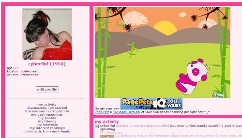 A screen shot of a part of my new profile layout? - So what do you think, very me isn't it ^_^?
If you want to see more check out my profile! A screen shot of a part of my new profile layout? - So what do you think, very me isn't it ^_^?
If you want to see more check out my profile!