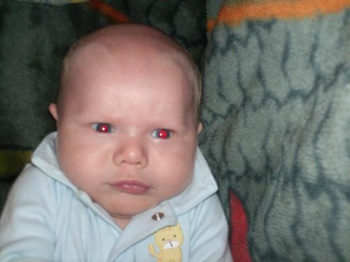Cooper - he just looks like he is disgusted with me... 
