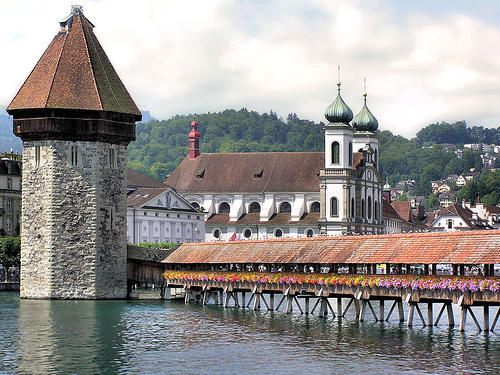 Oldest wooden bridge in Europe - this is one old bridge in Europe