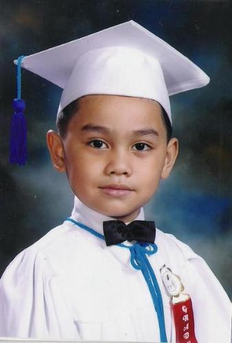 My Eldest Son - He's my eldest son and he is 9 years old now. He's a bright kid not like me :)