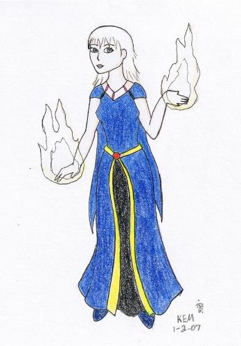 Character - A drawing made by my sister.