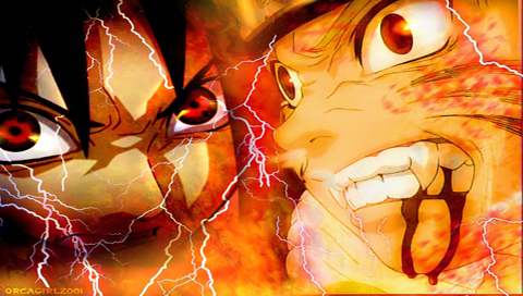 naruto and sasuke - fury of naruto and sasuke