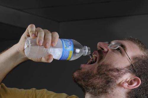 drinking a water - drinking water everyday is good for your body.