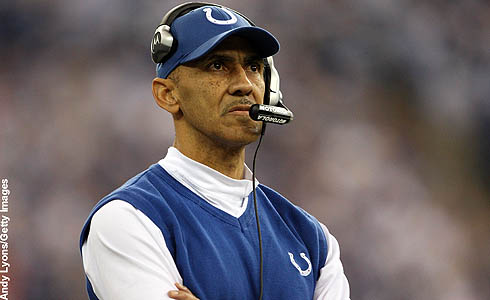 Tony Dungy - Officially retired Monday 1/13/09 from the Colts. Heading back to Tampa bay