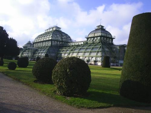 The Botanical Garden - The Botanical Garden in Schonbrun Palace in Vienna
