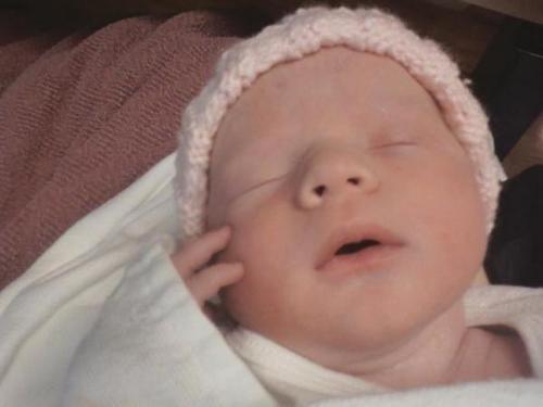 My great-granddaughter, Sophia - This is my newest great-grandchild. A girl to go with the boy.
