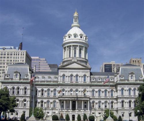 Baltimore's City Hall - Baltimore's City Hall on Holiday St.