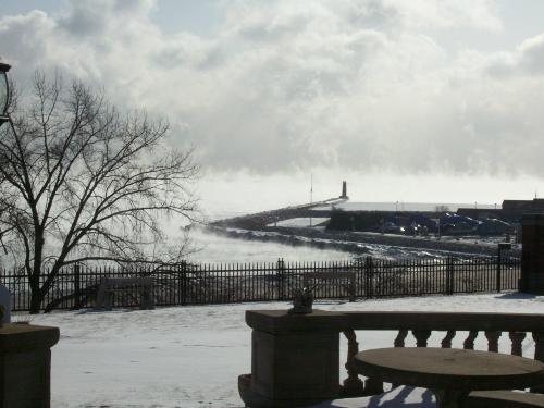 Misty Morning Sunshine - Sheboygan, wisconsin