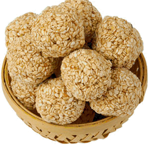 sweet laddo - happy makar sankraanthi