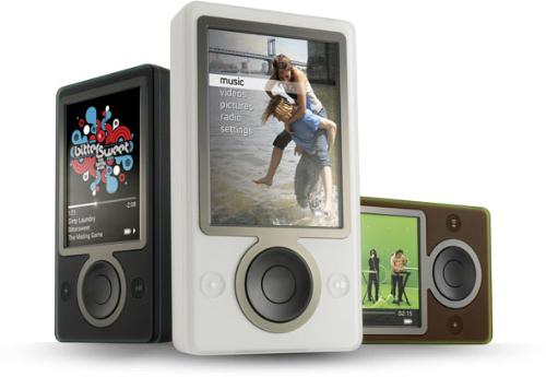 Microsoft Zune  - The commercial image of Microsoft Zune.